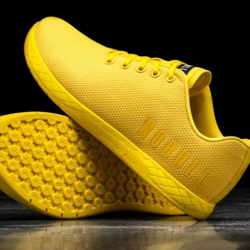 Lemon Drop Nobull Trainers